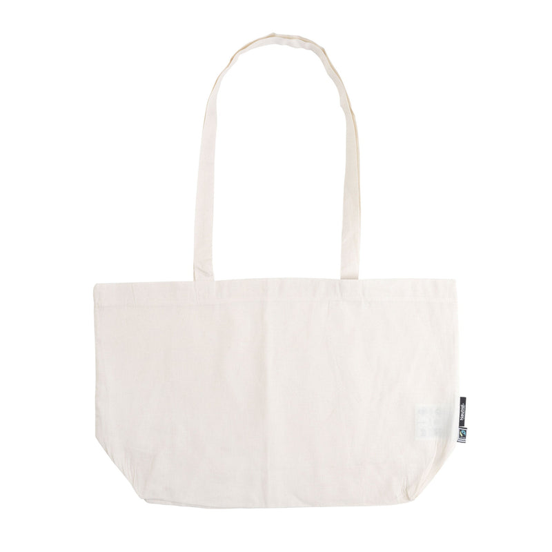 Organic Cotton Shopping Bag Gusset Bags The Ethical Gift Box (DEV SITE) Nature  