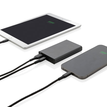 RCS Recycled Aluminium Powerbank 5.000 mAh Tech The Ethical Gift Box (DEV SITE)   
