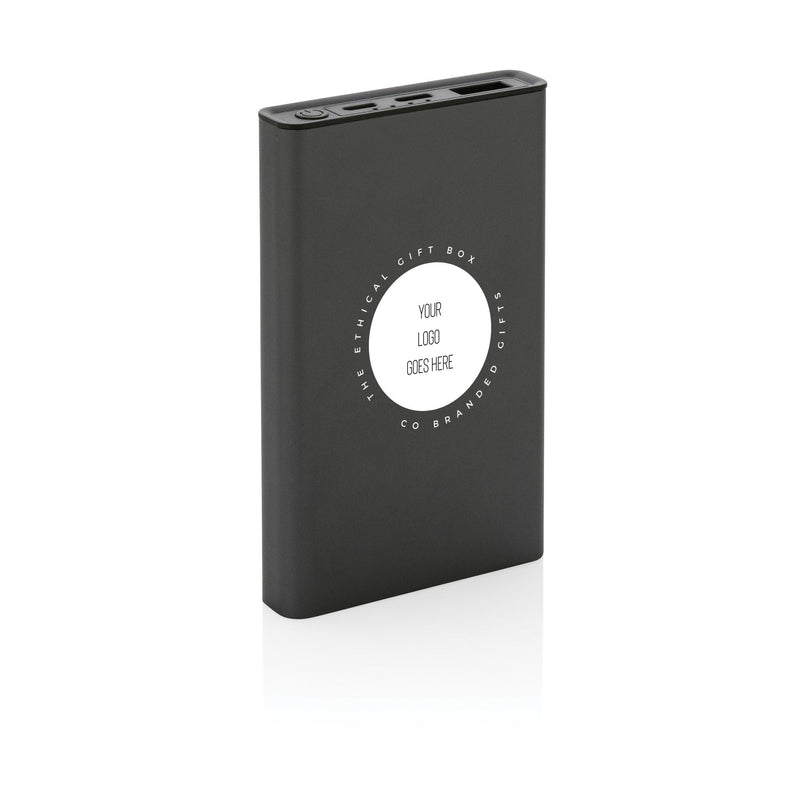 RCS Recycled Aluminium Powerbank 5.000 mAh Tech The Ethical Gift Box (DEV SITE)   