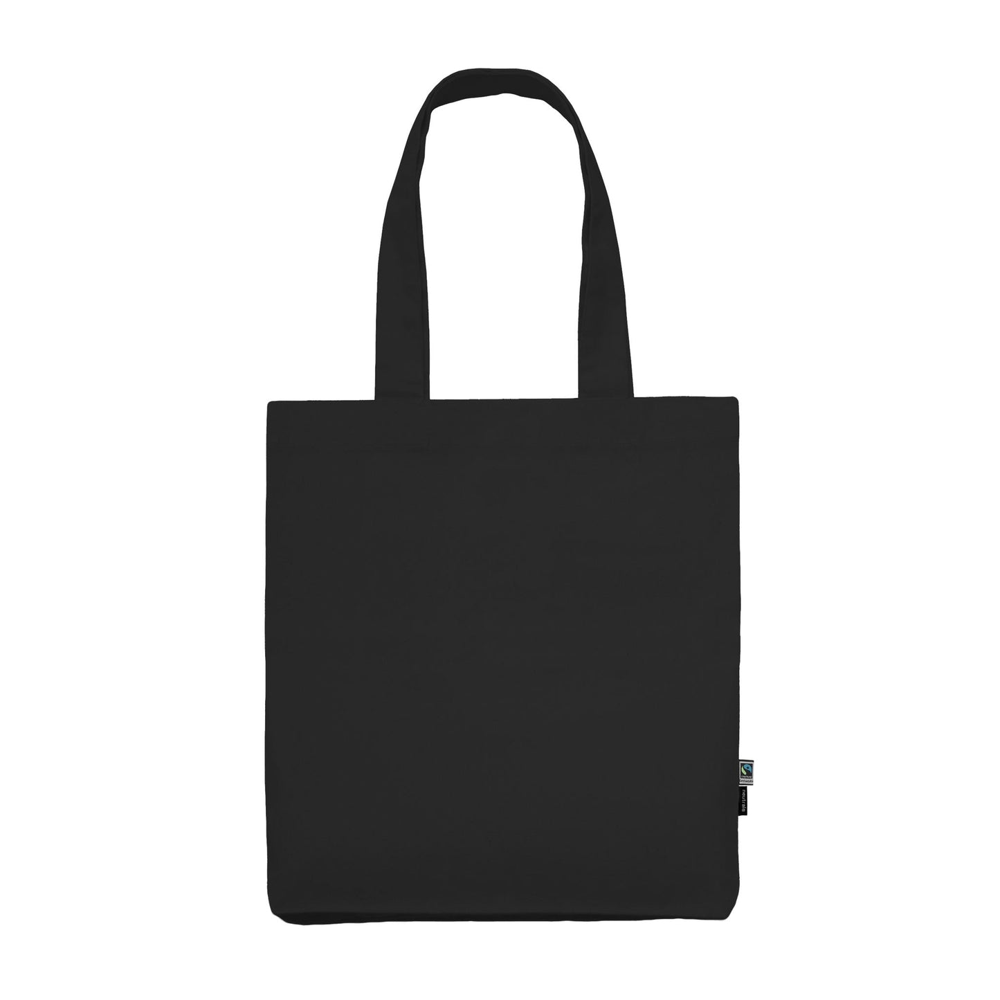 Organic Cotton Twill Bag Bags The Ethical Gift Box (DEV SITE) Black  