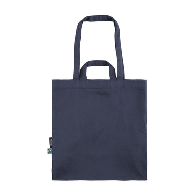 Organic Cotton Twill Bag Multiple Handles Bags The Ethical Gift Box (DEV SITE) Navy  