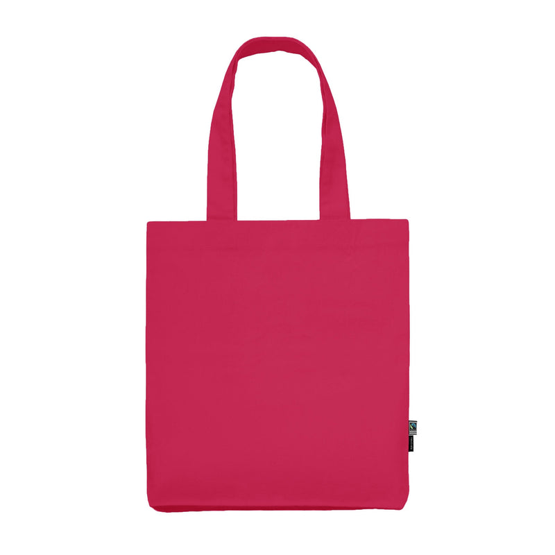Organic Cotton Twill Bag Bags The Ethical Gift Box (DEV SITE) Deep Pink  