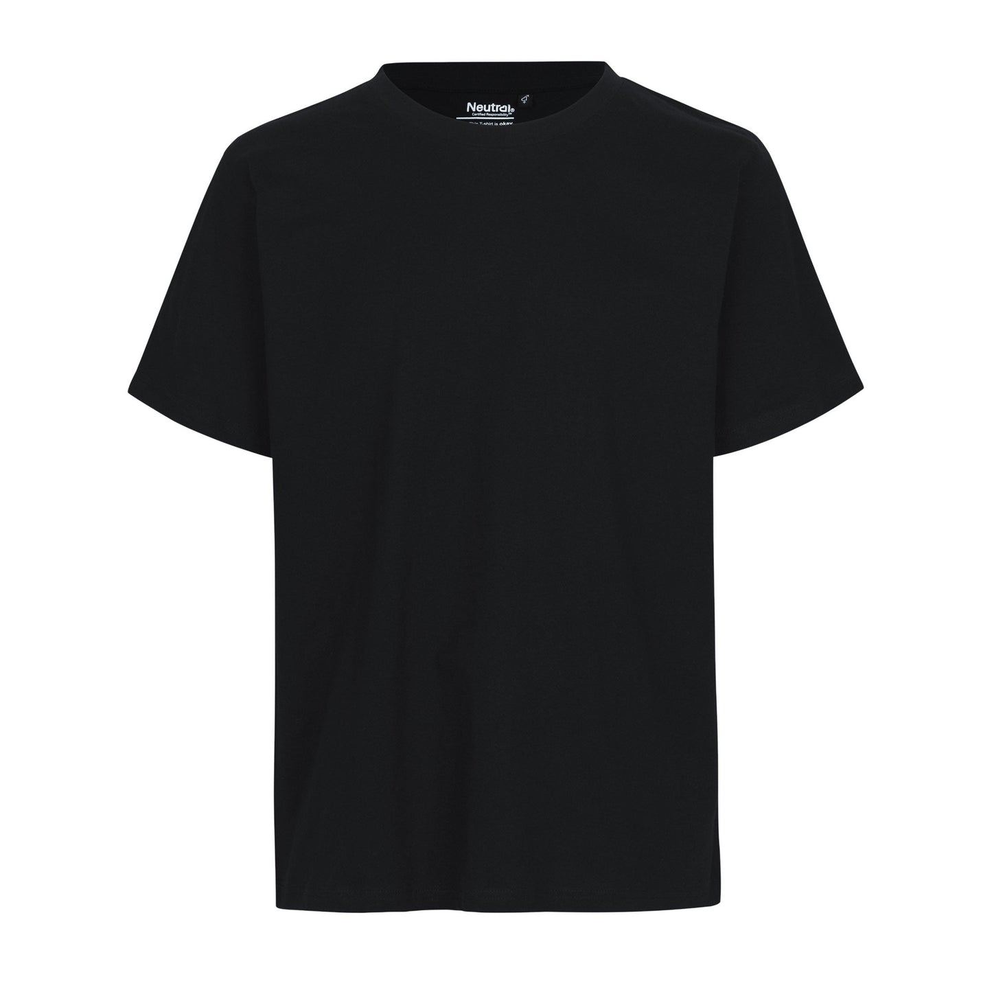 Unisex Organic Cotton T-Shirt Tops & Tees The Ethical Gift Box (DEV SITE) Black XS 