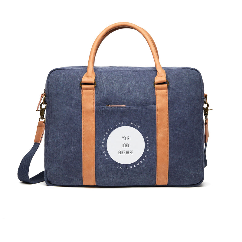 Recycled Canvas Computer Bag Bags The Ethical Gift Box (DEV SITE)   
