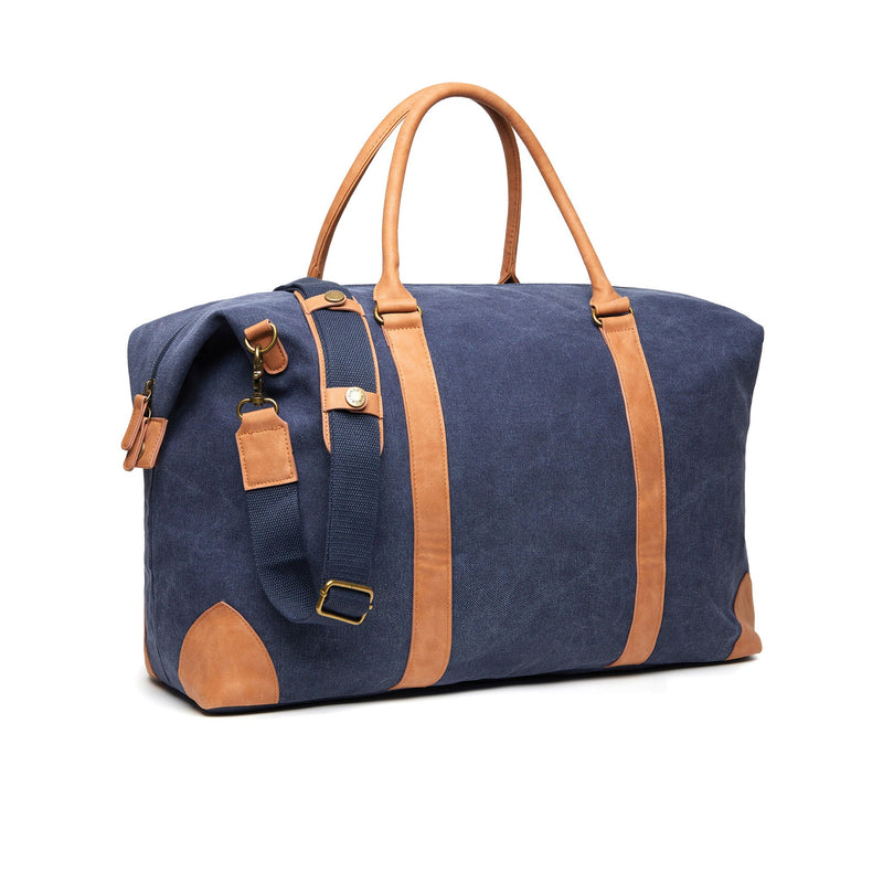 Recycled Canvas Dufflebag Bags The Ethical Gift Box (DEV SITE) Navy  