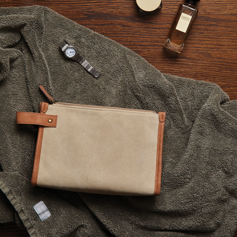 Recycled Canvas Wash Bag Bags The Ethical Gift Box (DEV SITE)   