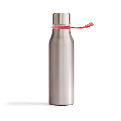 Lean Thermos Bottle 450ML Coffee Mugs & Tumblers The Ethical Gift Box (DEV SITE) Stainless Red Loop  