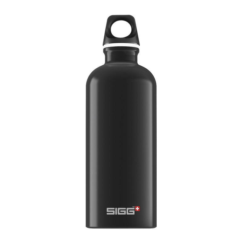 SIGG Traveller 600ml Water Bottles & Flasks The Ethical Gift Box (DEV SITE) Black  