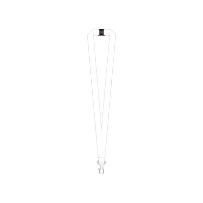 Custom Printed rPET Lanyard Promotional The Ethical Gift Box (DEV SITE) White  