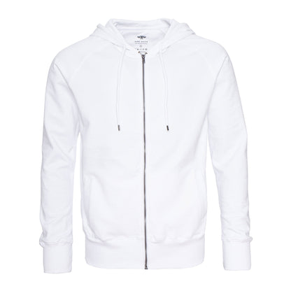 Pure Waste Unisex Hoodie w Zip Tops & Tees The Ethical Gift Box (DEV SITE) White XXS 