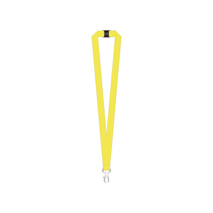 Custom Printed rPET Lanyard Promotional The Ethical Gift Box (DEV SITE) Yellow  