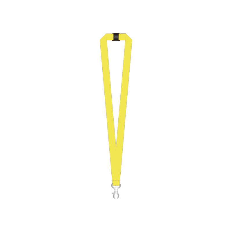 Custom Printed rPET Lanyard Promotional The Ethical Gift Box (DEV SITE) Yellow  