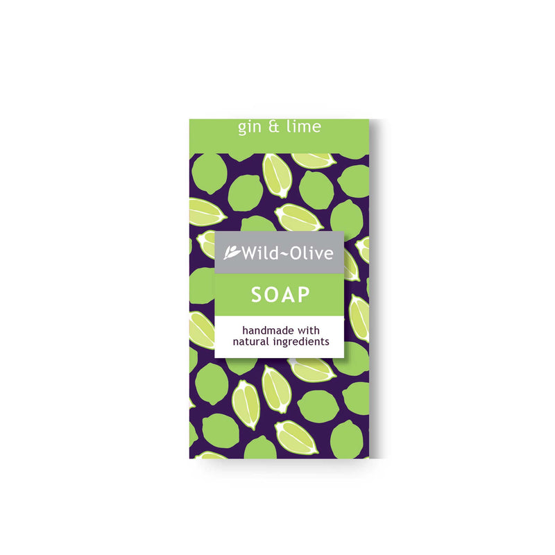 Gin & Lime Soap - 50g Grab & Go Wild Olive   