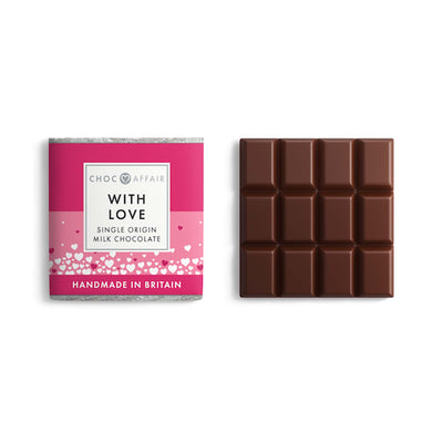 Milk Chocolate Message Bars (30g) Grab & Go Choc Affair   